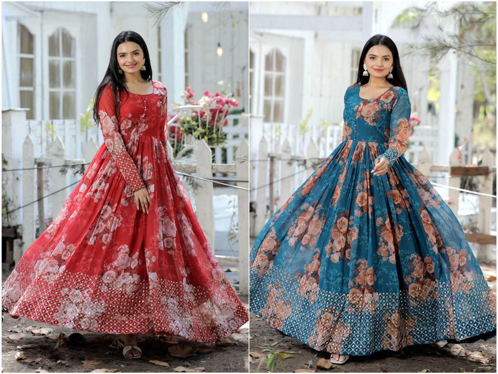 Vamika Vol 16 Georgette Gown Collection
